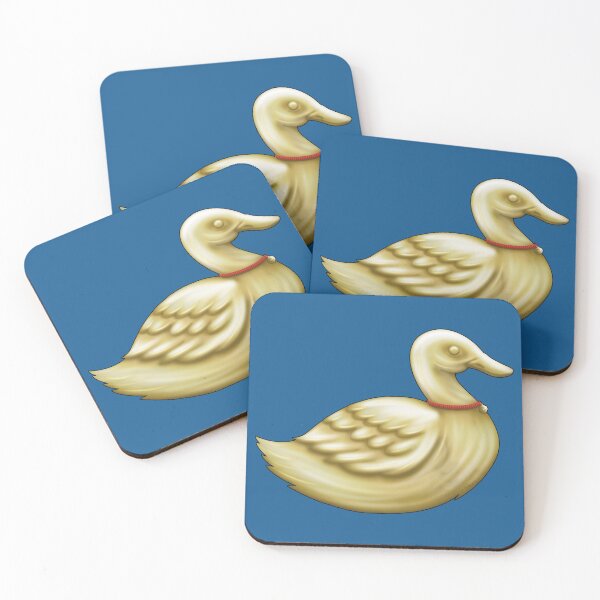 Item preview, Golden Chocolate Easter Duck designed and sold by MadeByGeeClowes.
