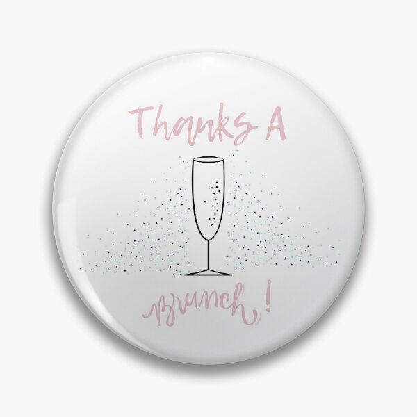 Aperçu de l'œuvre Merci un brunch autocollant numérique de gratitude créée et vendue par FNJGlobal2023.