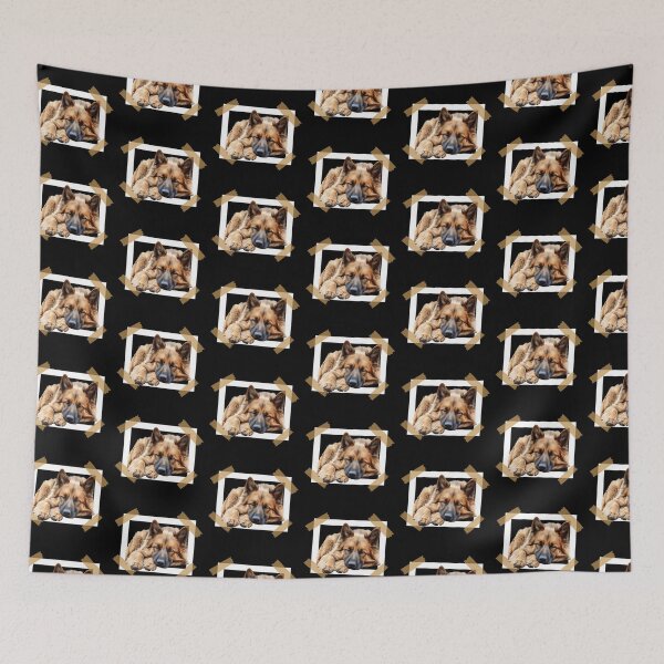 Item preview, Belgian Shepherd Laekenois Puppy Sleeping designed and sold by TheAnimalZ00.