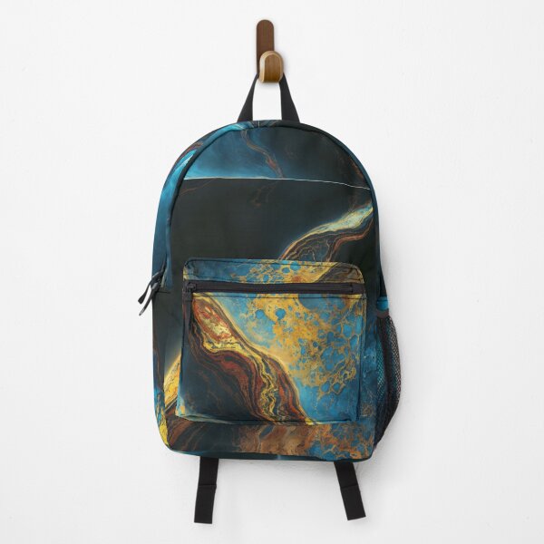 Item preview, Azure Gold Mineral Veins designed and sold by Claude Leblanc.