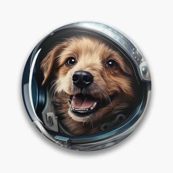 Item preview, Space Dog Stickers Buddy Galactic Wonders Vibrant Space and Planet Sticker Collection designed and sold by UncleFizziwigs.