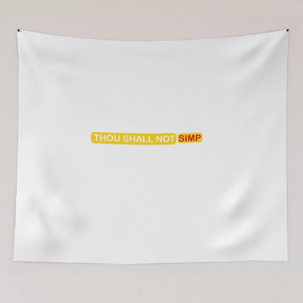 Item preview, Thou Shall Not Simp designed and sold by Xippy Art.