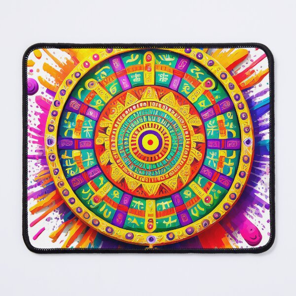 Item preview, Pop Art Bird Pre-Hispanic Calendar designed and sold by emolinasv2023.