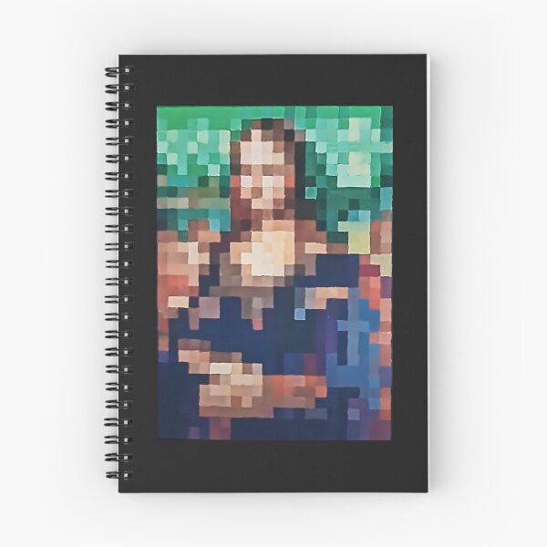 Item preview, pixelart de mona lisa designed and sold by MS-CREATIVES.