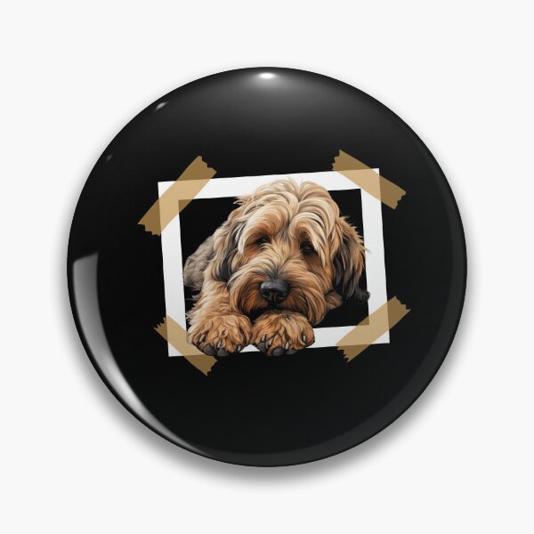 Item preview, Briard Puppy Sleeping designed and sold by TheAnimalZ00.