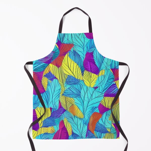Item preview, Abstract Colorful Leaves Pattern designed and sold by calibrit.