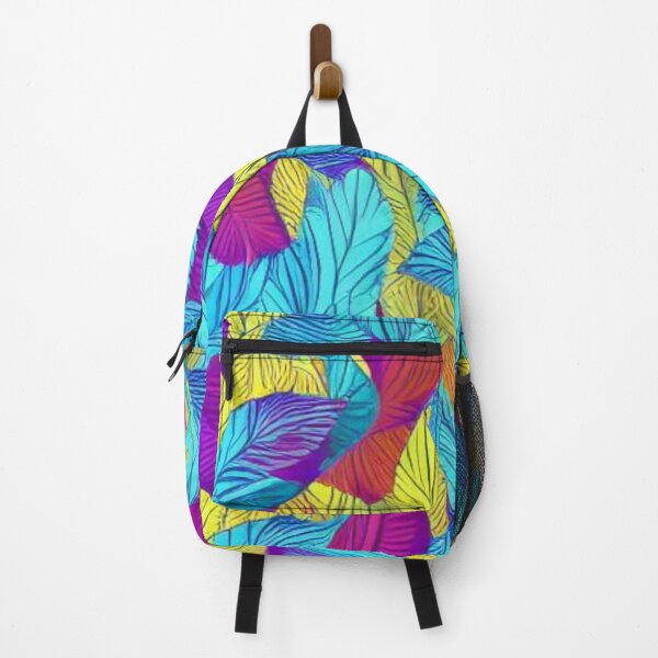 Item preview, Abstract Colorful Leaves Pattern designed and sold by calibrit.