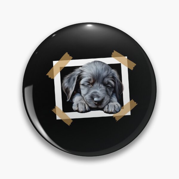 Item preview, Blue Lacy Puppy Sleeping designed and sold by TheAnimalZ00.