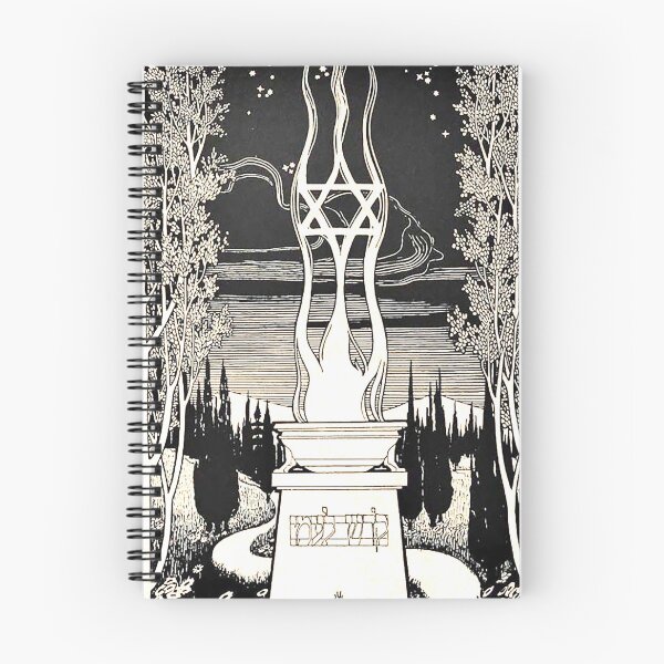 Item preview, HD. Illustration Of Memorial Flame by Ephraim Moses Lilien designed and sold by MINDTHECHERRY.
