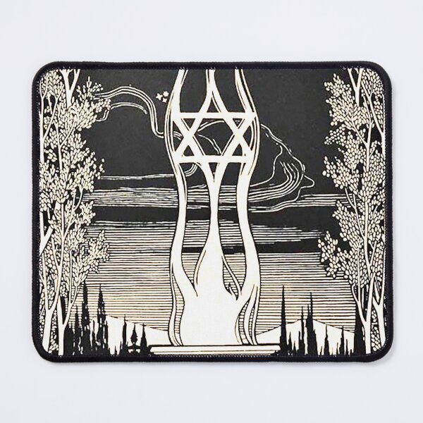 Item preview, HD. Illustration Of Memorial Flame by Ephraim Moses Lilien designed and sold by MINDTHECHERRY.