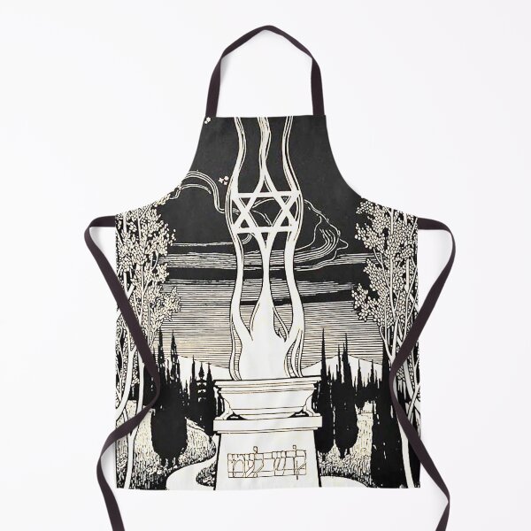Item preview, HD. Illustration Of Memorial Flame by Ephraim Moses Lilien designed and sold by MINDTHECHERRY.