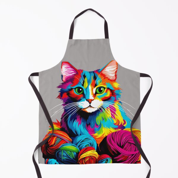 Item preview, Rainbow funny and cheerful kitten. designed and sold by Zofia Sosnecka.