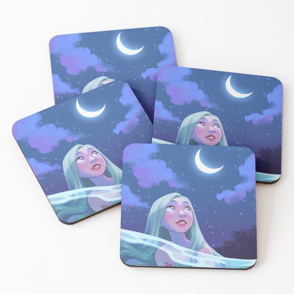 Item preview, Moonlit waves designed and sold by Luisa Sipia.