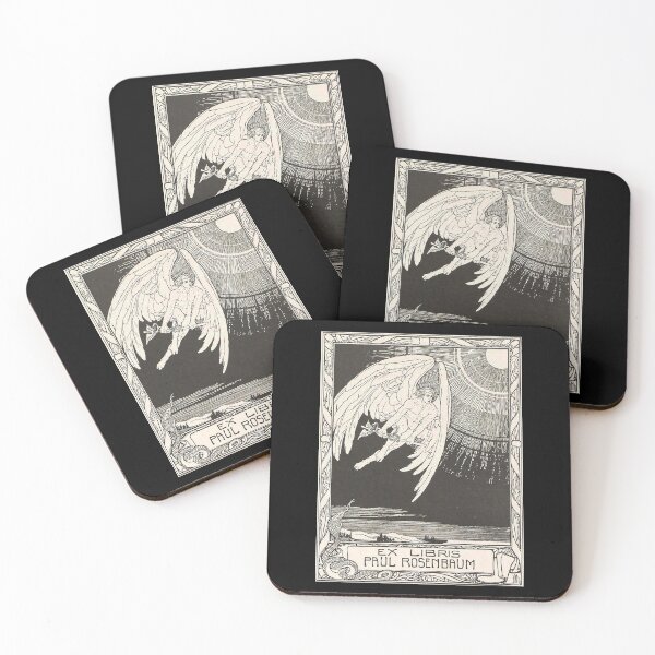 Item preview, HD. The angel, Ex Libris, by Ephraim Moses Lilien designed and sold by MINDTHECHERRY.