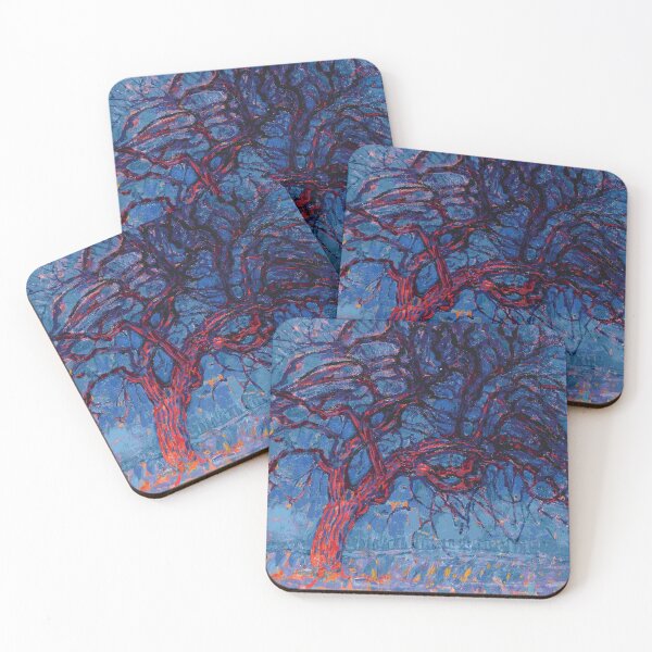 Item preview, Piet Mondrian // Evening The Red Tree art poster designed and sold by 33ll.