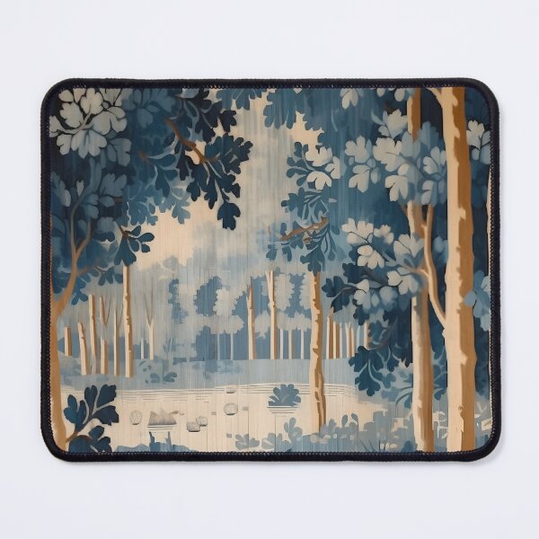 Item preview, Vintage Antique 1800s Forest Tapestry designed and sold by ptlsprntsdsgn.