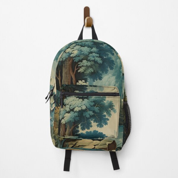 Item preview, Vintage Antique 1800s Forest Tapestry designed and sold by ptlsprntsdsgn.