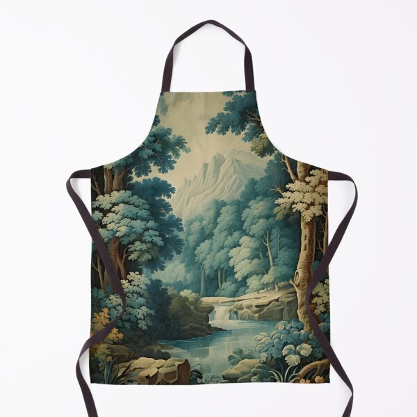 Item preview, Vintage Antique 1800s Forest Tapestry designed and sold by ptlsprntsdsgn.