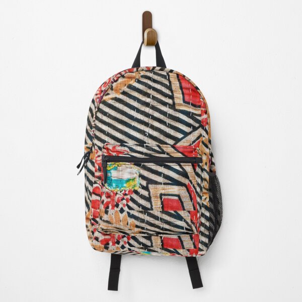 Item preview, Vintage Kantha Quilted Fabric - Red and Black designed and sold by Nikki Fortuin Arts & Crafts.