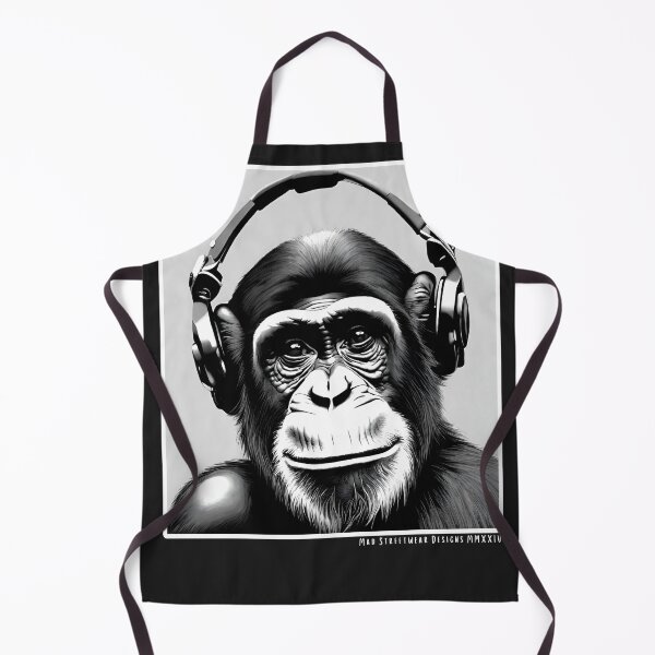 Item preview, Mad vibes with animals, smart chimps designed and sold by AEROSPACE-IND.