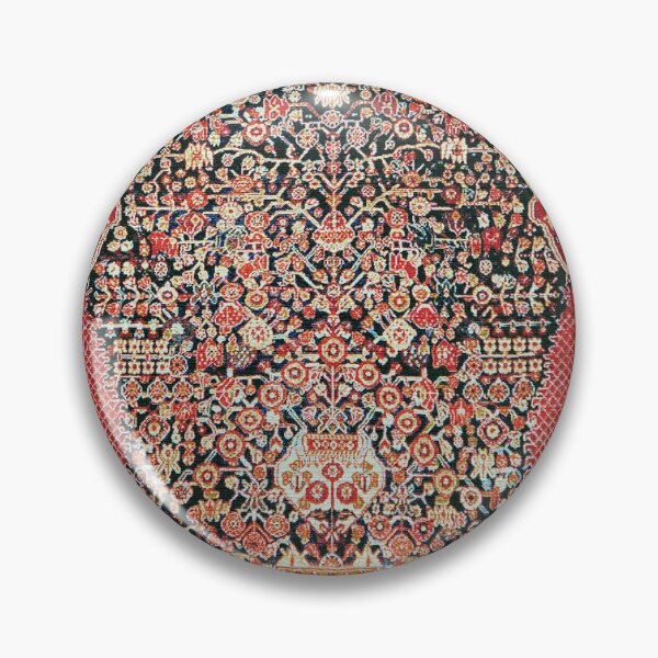 Artikelvorschau, Qashqai 1001 Blumenteppichdruck entworfen und verkauft von Vicky Brago-Mitchell®.