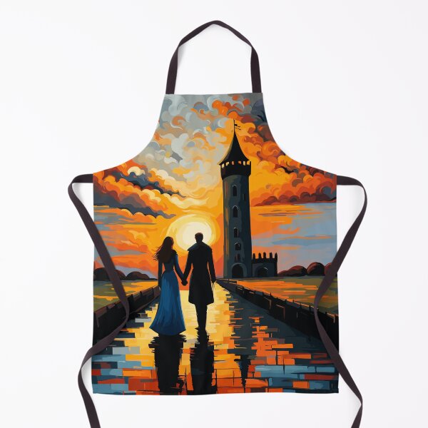 Item preview, Victorian Lovers holding hands Valentine's Day Artwork designed and sold by Collision19.
