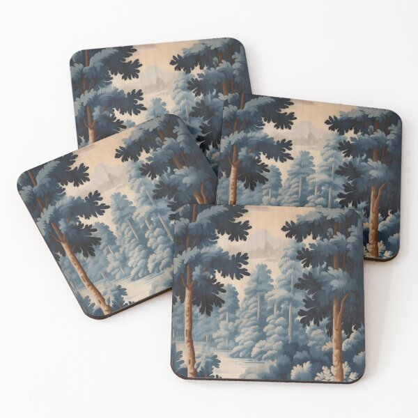 Item preview, Vintage Antique 1800s Forest Tapestry designed and sold by ptlsprntsdsgn.