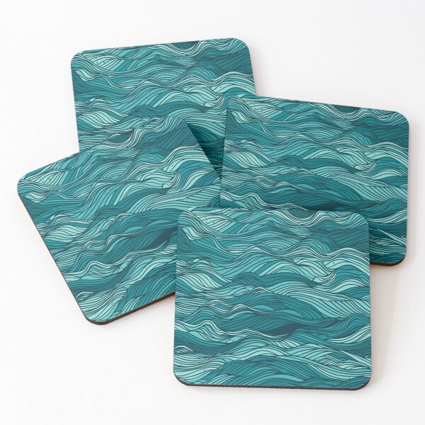 Item preview, Great waves designed and sold by PrettyPatternss.