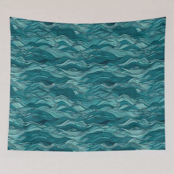 Item preview, Great waves designed and sold by PrettyPatternss.