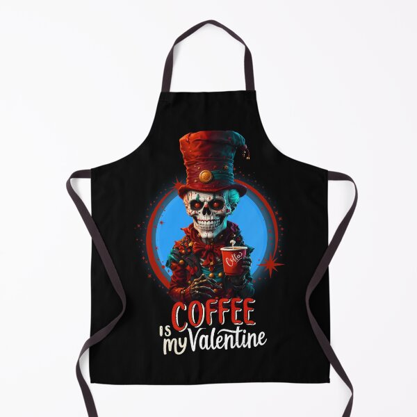 Item preview, Skeleton Coffee Is My Valentine Funny Valentines Day designed and sold by Zak48shop.