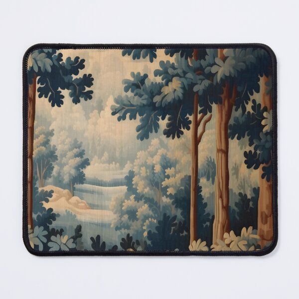 Item preview, Vintage Antique 1800s Forest Tapestry designed and sold by ptlsprntsdsgn.