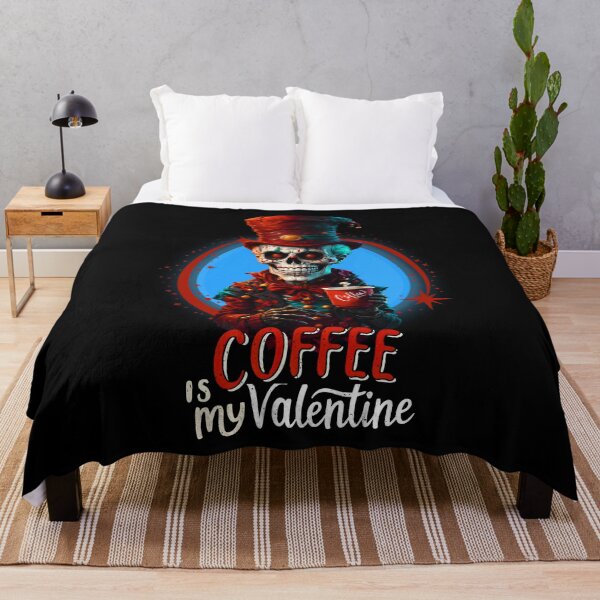 Item preview, Skeleton Coffee Is My Valentine Funny Valentines Day designed and sold by Zak48shop.