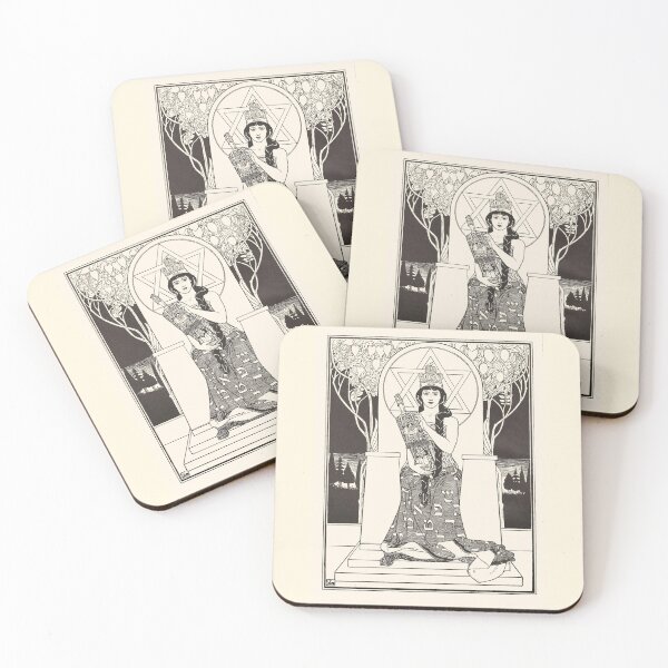 Item preview, HD. The Queen of Sabbath, by Ephraim Moses Lilien (1900) designed and sold by MINDTHECHERRY.
