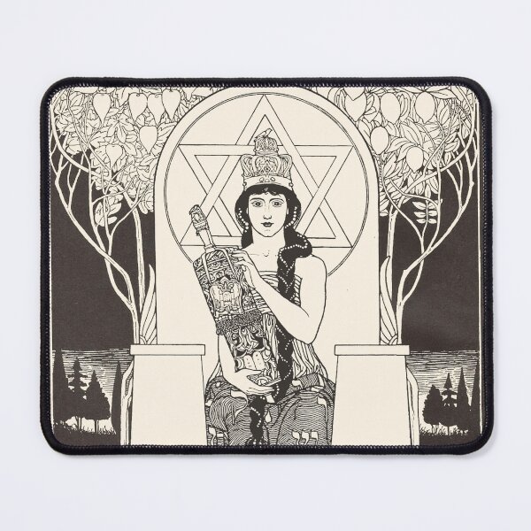 Item preview, HD. The Queen of Sabbath, by Ephraim Moses Lilien (1900) designed and sold by MINDTHECHERRY.