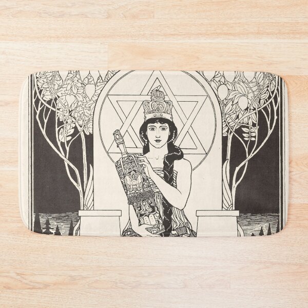 Item preview, HD. The Queen of Sabbath, by Ephraim Moses Lilien (1900) designed and sold by MINDTHECHERRY.
