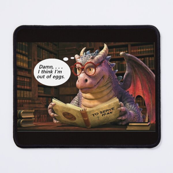Item preview, Dragon - Cartoon - Dark Comedy. designed and sold by shakespeare1212.