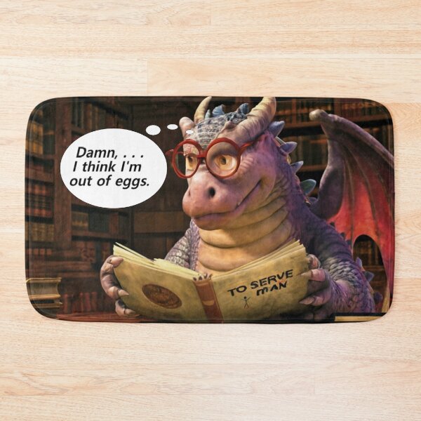 Item preview, Dragon - Cartoon - Dark Comedy. designed and sold by shakespeare1212.