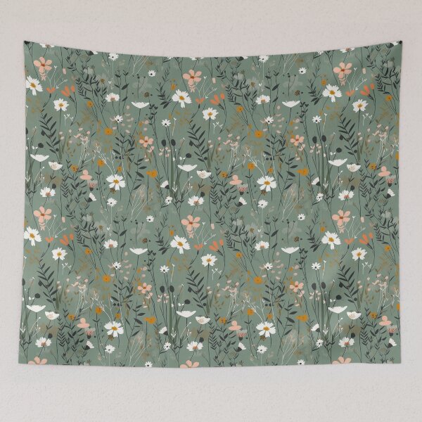 Item preview, Wildflower field  designed and sold by PrettyPatternss.