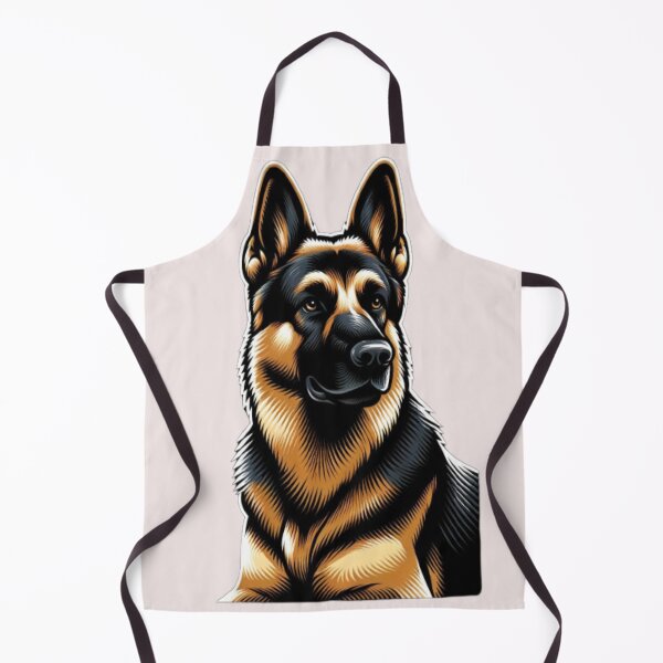 Item preview, Vigilant German Shepherd - Guardian and Protector designed and sold by jamesadsartist.