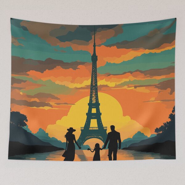 Item preview, Family holding hands Valentine's Day Artwork designed and sold by Collision19.