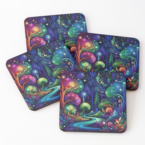 Item preview, Enchanted Night Forest Magic designed and sold by SunkenCost.