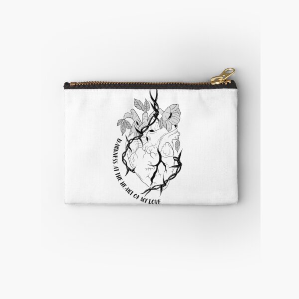 Item preview, Darkness At The Heart Of My Love - Heart B&W Design designed and sold by CharlottesArtz.