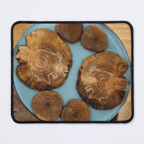 Item preview, Wood pieces in epoxy layers designed and sold by Dr. Gabriella Korosi.