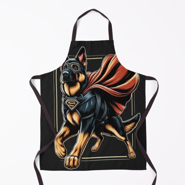 Item preview, Superhero German Shepherd - Protector in a Cape designed and sold by jamesadsartist.