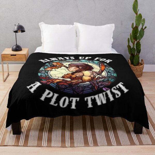 Item preview, Always Up For A Plot Twist designed and sold by ZodiacWonders.