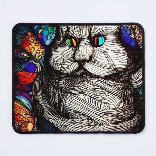 Item preview, Rainbow funny and cheerful kitten. designed and sold by Zofia Sosnecka.