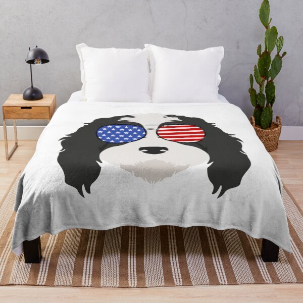 Item preview, Bernedoodle USA Sunglasses designed and sold by Beezi Graphix.