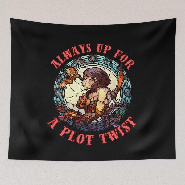 Item preview, Always Up For A Plot Twist. scorpio astrology designed and sold by ZodiacWonders.