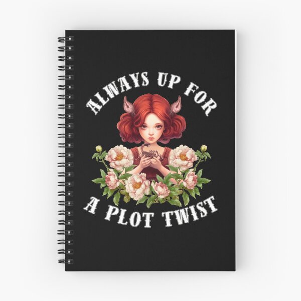 Item preview, Always Up For A Plot Twist. scorpio quote designed and sold by ZodiacWonders.