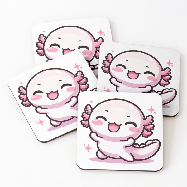 Item preview, cuttie happy baby Axolotl designed and sold by ColorCollection.